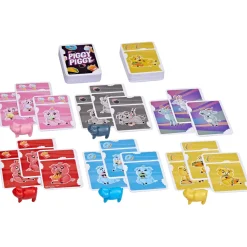 Hasbro Gaming Piggy Piggy, Gioco Di Carte Divertente Per Famiglie, Da 2 A 6 Giocatori, Dai 7 Anni In Su