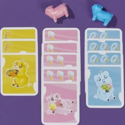 Hasbro Gaming Piggy Piggy, Gioco Di Carte Divertente Per Famiglie, Da 2 A 6 Giocatori, Dai 7 Anni In Su
