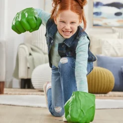 Hasbro Marvel Avengers, Pugni Di Hulk Verdi, Super Pungi Gamma, Giocattolo Per Roleplay
