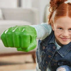 Hasbro Marvel Avengers, Pugni Di Hulk Verdi, Super Pungi Gamma, Giocattolo Per Roleplay