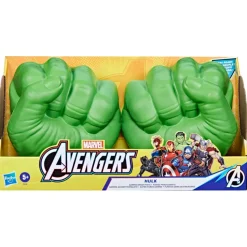Hasbro Marvel Avengers, Pugni Di Hulk Verdi, Super Pungi Gamma, Giocattolo Per Roleplay