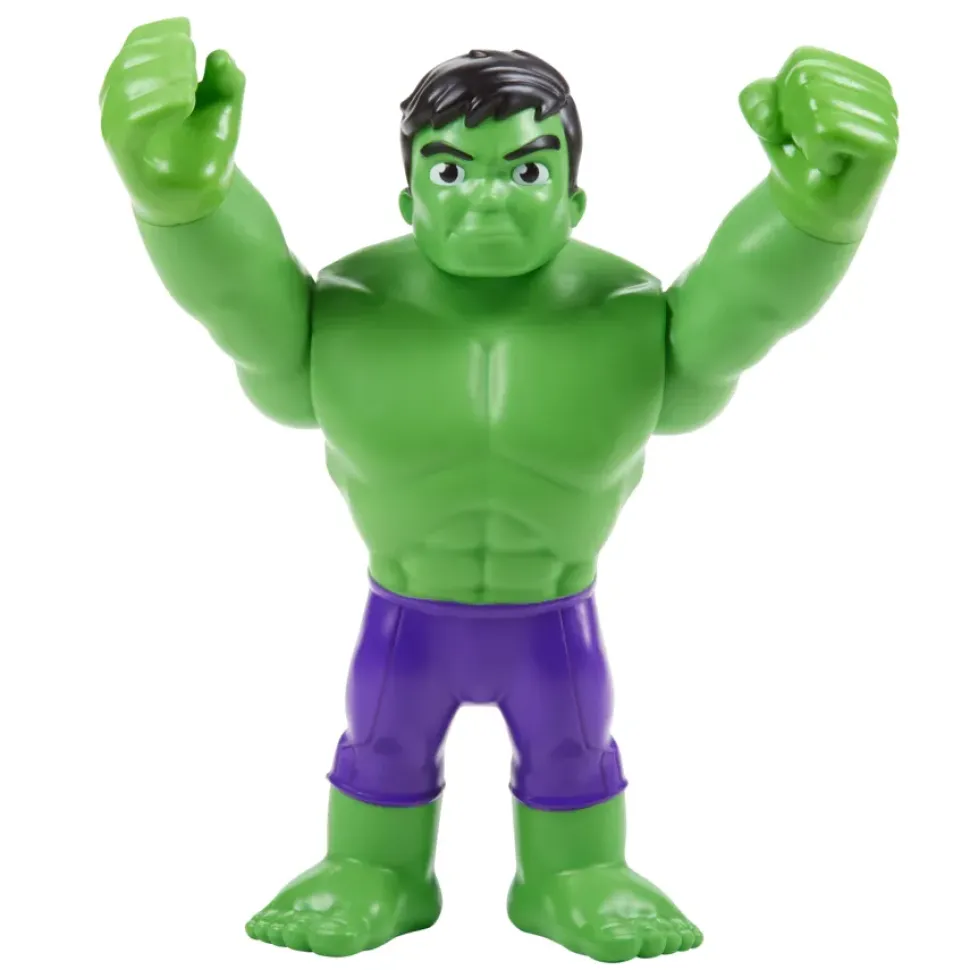 Hasbro Marvel Spidey E I Suoi Fantastici Amici Action Figure Di Supersized Hulk, Giocattolo Per Eta Prescolare Dai 3 Anni In Su