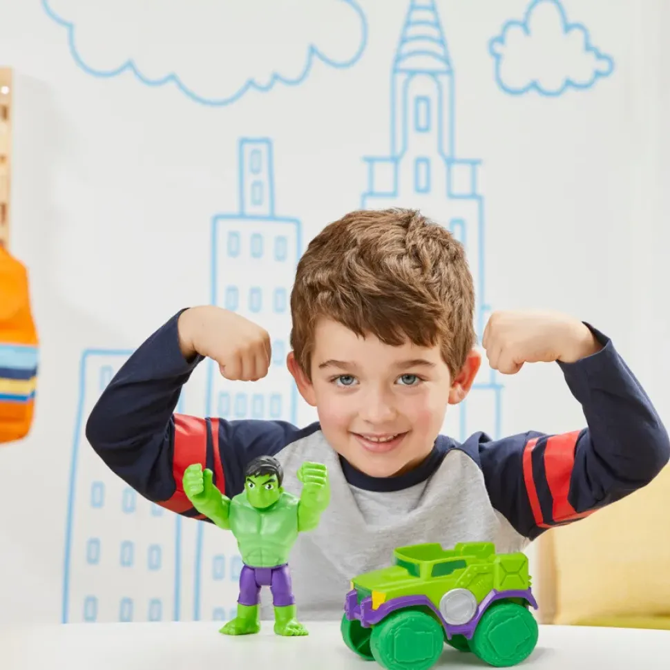 Hasbro Marvel Spidey E I Suoi Fantastici Amici, Action Figure Con Vicolo, Per Bambini Dai 3 Anni In Su