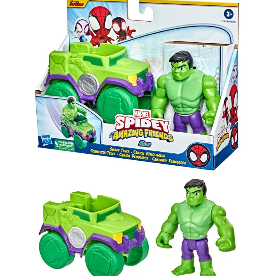 Hasbro Marvel Spidey E I Suoi Fantastici Amici, Action Figure Con Vicolo, Per Bambini Dai 3 Anni In Su