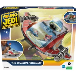 Hasbro Star Wars Nave The Crimson Firehawk E Action Figure, Giocattoli Di Star Wars, Giocattoli Per Eta Prescolare (43 Cm)