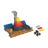 Hot Wheels Monster Trucks Arena Degli Scontri Bone Shaker Sfida Demolizione, Playset Che Include 1 Monster Truck Bone Shaker E 3 Auto Da Demolire, Giocattolo Per Bambini, 4+ Anni, Hnb96
