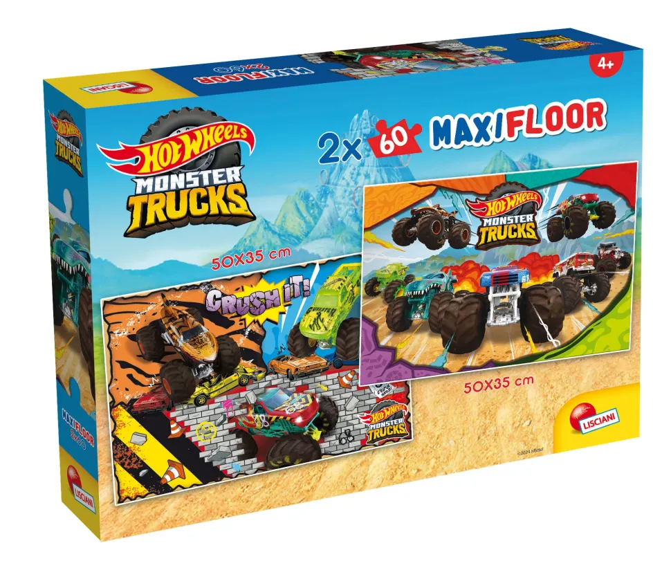Hot Wheels Puzzle Maxifloor 2 X 60