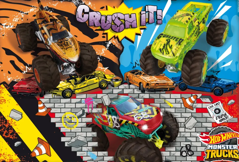 Hot Wheels Puzzle Maxifloor 2 X 60