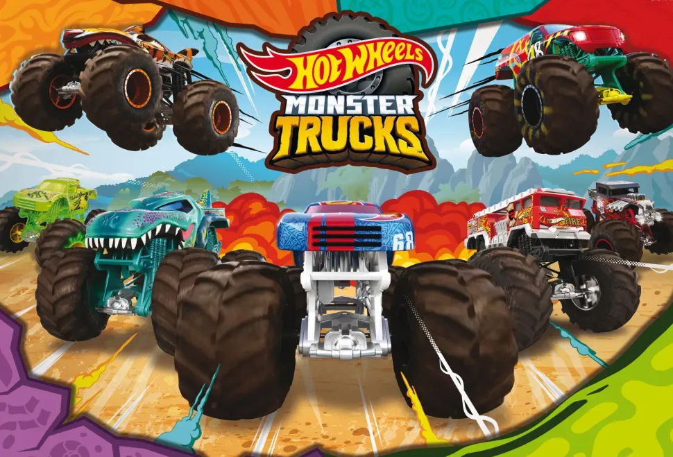 Hot Wheels Puzzle Maxifloor 2 X 60