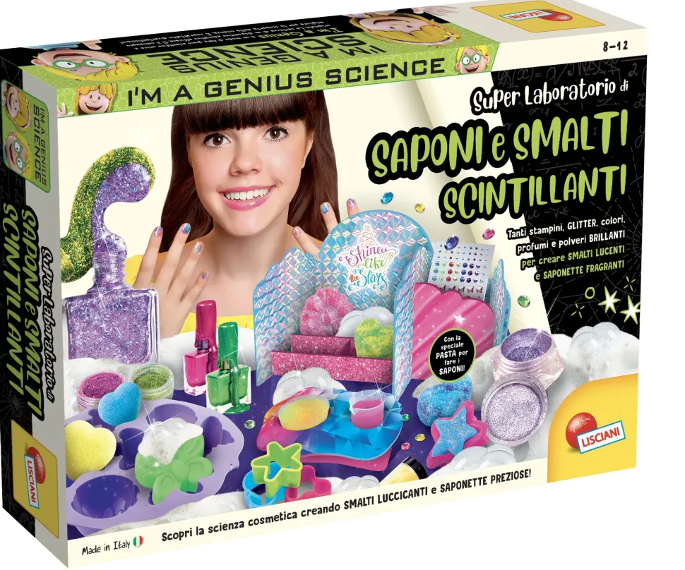 I'M A Genius Super Laboratorio Di Saponi E Smalti Scintillanti
