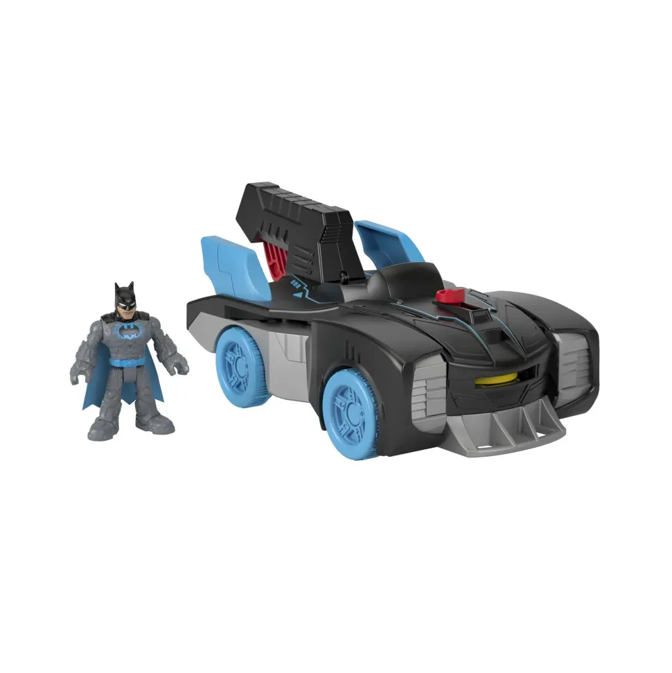 Imaginext Dc Super Friends Batmobile Bat-Tech E Batman