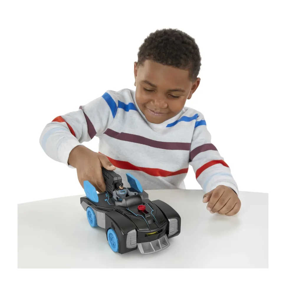 Imaginext Dc Super Friends Batmobile Bat-Tech E Batman