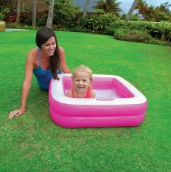 Intex Piscina Baby Rettangolare 85X85X23 Cm