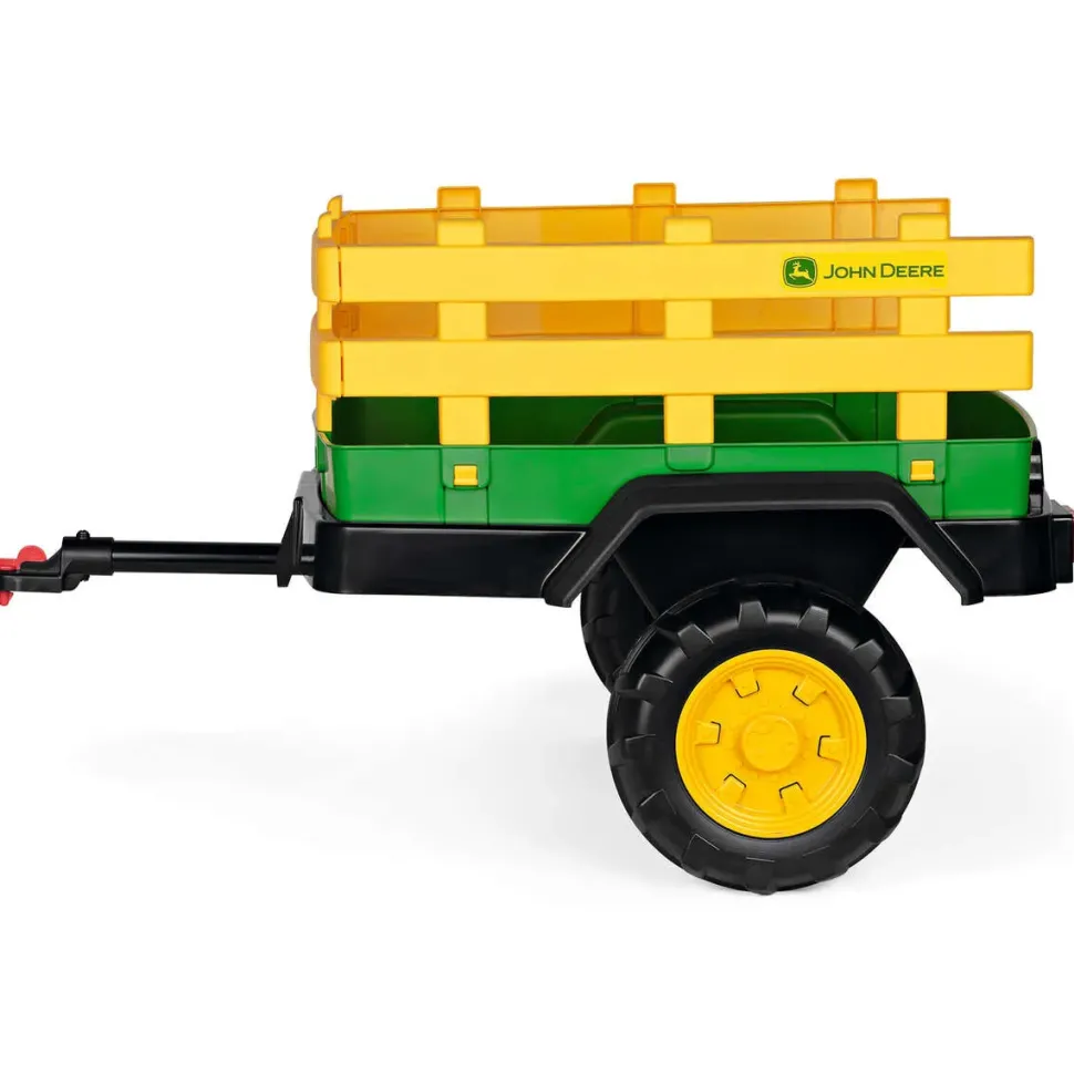 John Deere Peg Perego Dual Force Trailer E Il Rimorchio Per Il Trattore John Deere Dual Force.
