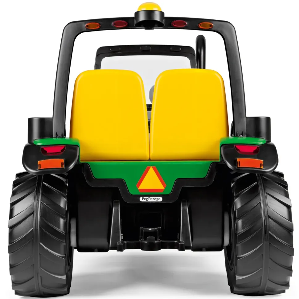John Deere Peg Perego Dual Force Il Trattore Elettrico A 2 Posti Super Potente