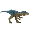 Jurassic World Allosauro Furia Selvaggia, Dinosauro Con Aculei Da Combattimento E Ruggito, Azione D'Attacco Con Il Collo E Morso Attivabili Con Il Pulsante