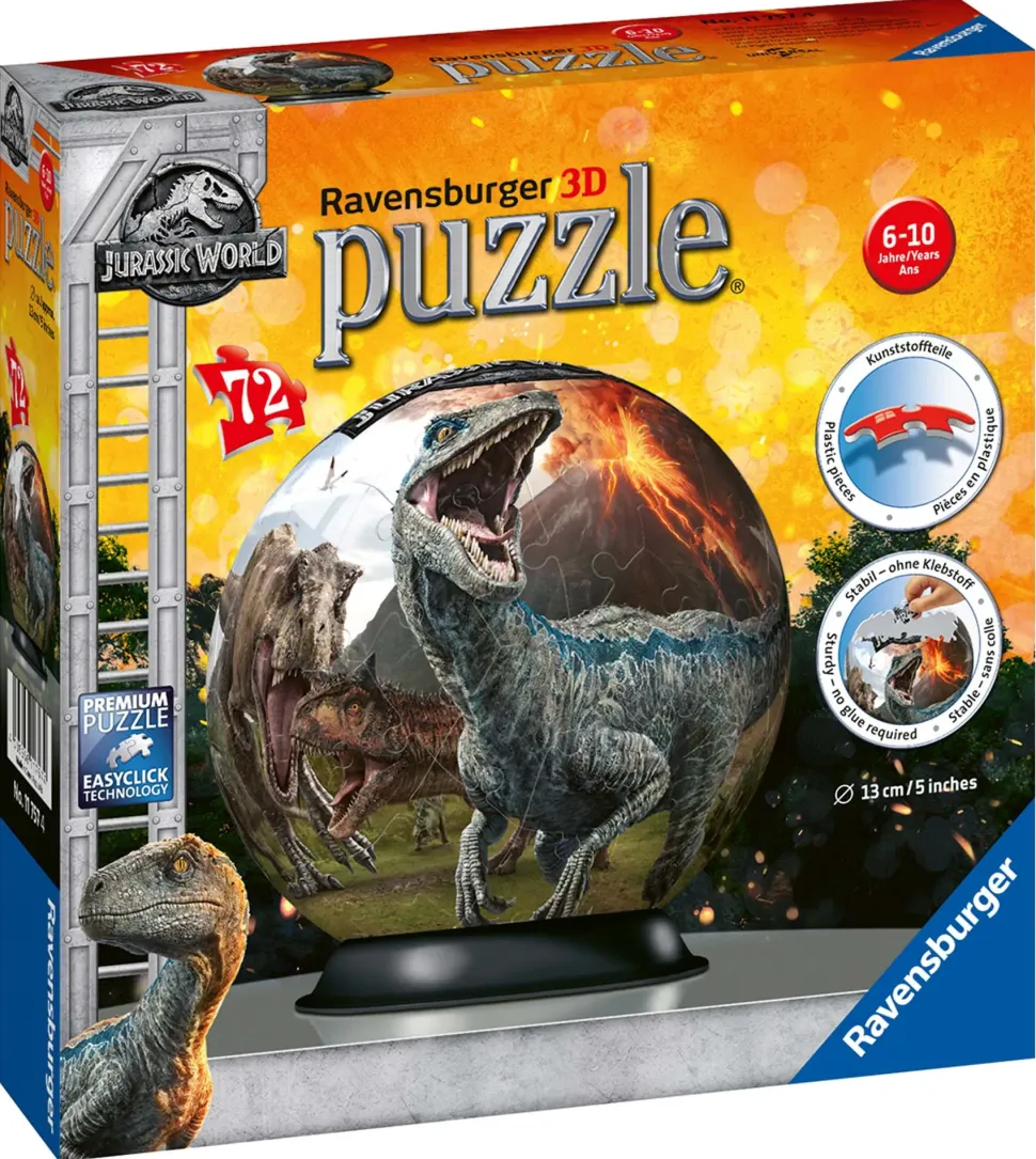 Jurassic World 3D Puzzleball Ravensburger