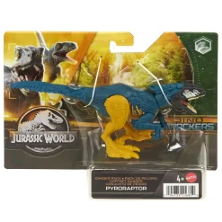 Jurassic World Pericolo Giurassico Pyroraptor, Dinosauro Snodato Con Design Autentico, Specie Di Medie Dimensioni Lungo 18 Cm E Alto 7+ Cm