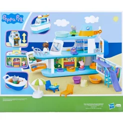 La Crociera Di Peppa Pig, Playset Di Peppa Pig Con 17 Pezzi, Giocattoli Per Eta Prescolare, Dai 3 Anni In Su