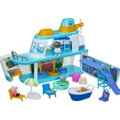 La Crociera Di Peppa Pig, Playset Di Peppa Pig Con 17 Pezzi, Giocattoli Per Eta Prescolare, Dai 3 Anni In Su