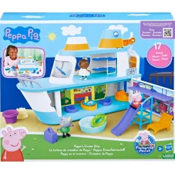 La Crociera Di Peppa Pig, Playset Di Peppa Pig Con 17 Pezzi, Giocattoli Per Eta Prescolare, Dai 3 Anni In Su