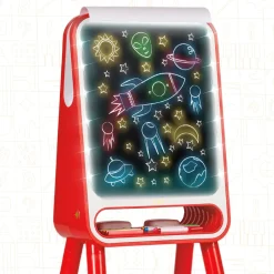 Lavagnetta Con Cavalletto Sketch & Glow 3-In-1 Art Studio