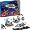 Lego City 60429 Navetta Spaziale E Scoperta Di Asteroidi, Gioco Per Bambini 4+ Con Astronave Giocattolo, Gru E 2 Minifigure