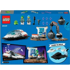 Lego City 60429 Navetta Spaziale E Scoperta Di Asteroidi, Gioco Per Bambini 4+ Con Astronave Giocattolo, Gru E 2 Minifigure