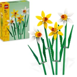 Lego Creator 40747 Narcisi, Fiori Finti Per Bambini 8+, Bouquet Regalo Di San Valentino, Per Lei O Lui, Per Ragazza O Ragazzo