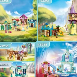Lego Disney Princess 43234 Le Delizie Al Gelato Di Elsa Frozen, Carretto Dei Gelati Delle Principesse, Giochi Per Bambini 5+