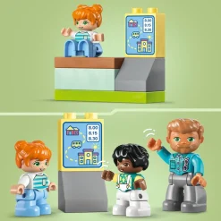 Lego Duplo 10988 Lo Scuolabus, Gioco Educativo Con Veicolo E Personaggi, Regalo Didattico Per Bambini E Bambine Da 2+ Anni