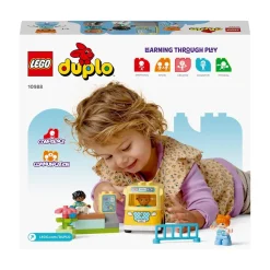 Lego Duplo 10988 Lo Scuolabus, Gioco Educativo Con Veicolo E Personaggi, Regalo Didattico Per Bambini E Bambine Da 2+ Anni