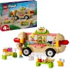 Lego Friends 42633 Food Truck Hot-Dog, Giochi Per Bambini 4+, Piccolo Camion Giocattolo Con Cucina, 2 Mini Bamboline E Gatto