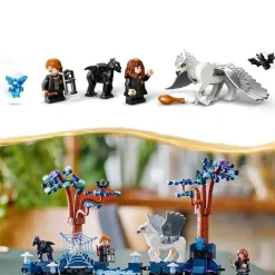 Lego Harry Potter 76432 Foresta Proibita: Creature Magiche, Set Con Animali Giocattolo Fantasy, Gioco Per Bambini Di 8+ Anni