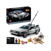 Lego Icons 10300 Macchina Del Tempo Ritorno Al Futuro, Set Modellino Delorean Da Costruire, Minifigure Di Doc E Marty Mcfly
