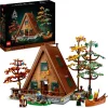 Lego Ideas 21338 Baita, Kit Modellino Casa Da Costruire Per Adulti Con 4 Minifigure Personalizzabili E Di Animali Selvatici