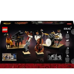 Lego Ideas 21334 Quartetto Jazz, Idee Regalo Per Adulti Amanti Della Musica Con Musicisti E Strumenti: Pianoforte E Batteria