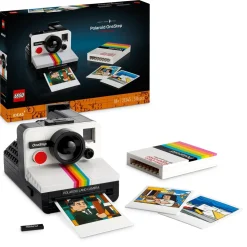 Lego Ideas Fotocamera Polaroid Onestep Sx-70 21345 Modellismo Da Costruire Per Adulti, Regali Creativi, Oggetti Da Collezione