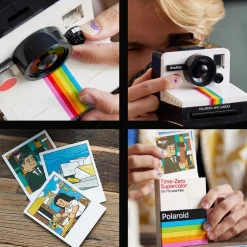 Lego Ideas Fotocamera Polaroid Onestep Sx-70 21345 Modellismo Da Costruire Per Adulti, Regali Creativi, Oggetti Da Collezione