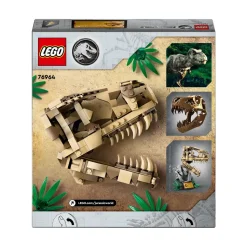 Lego Jurassic World 76964 Fossili Di Dinosauro: Teschio Di T. Rex Giocattolo, Giochi Per Bambini 9+ Con Fossile Da Costruire