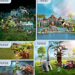 Lego Jurassic World 76964 Fossili Di Dinosauro: Teschio Di T. Rex Giocattolo, Giochi Per Bambini 9+ Con Fossile Da Costruire