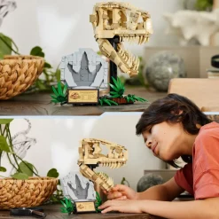 Lego Jurassic World 76964 Fossili Di Dinosauro: Teschio Di T. Rex Giocattolo, Giochi Per Bambini 9+ Con Fossile Da Costruire