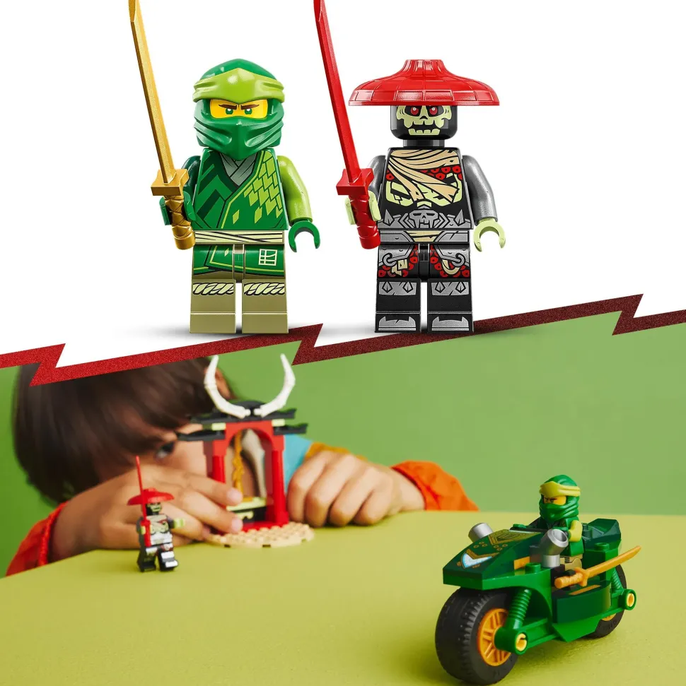 Lego Ninjago 71788 Moto Ninja Di Lloyd, Motocicletta Giocattolo Per Bambini In Eta Prescolare, Set Di Giochi Educativi 4+