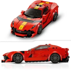 Lego Speed Champions 76914 Ferrari 812 Competizione, Modellino Di Auto Da Costruire, Macchina Giocattolo 2023 Da Collezione