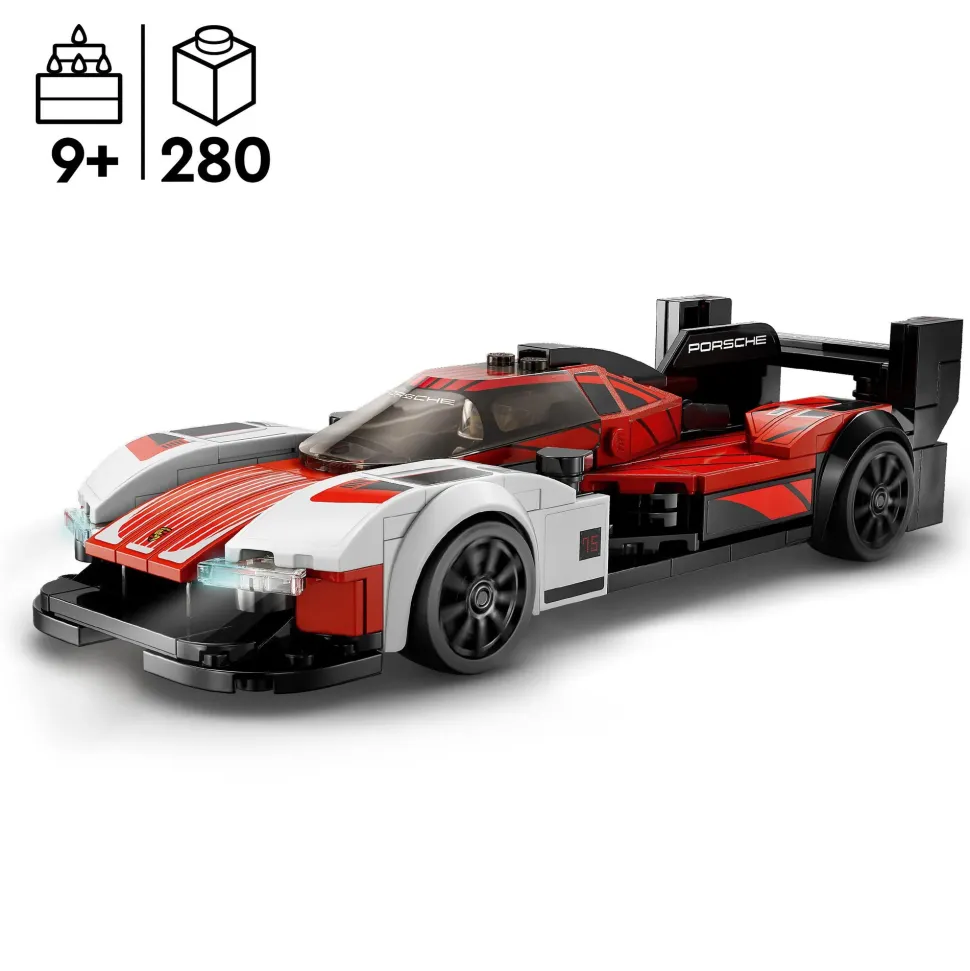 Lego Speed Champions 76916 Porsche 963, Modellino Auto Da Costruire, Macchina Giocattolo Per Bambini, Set Da Collezione 2023