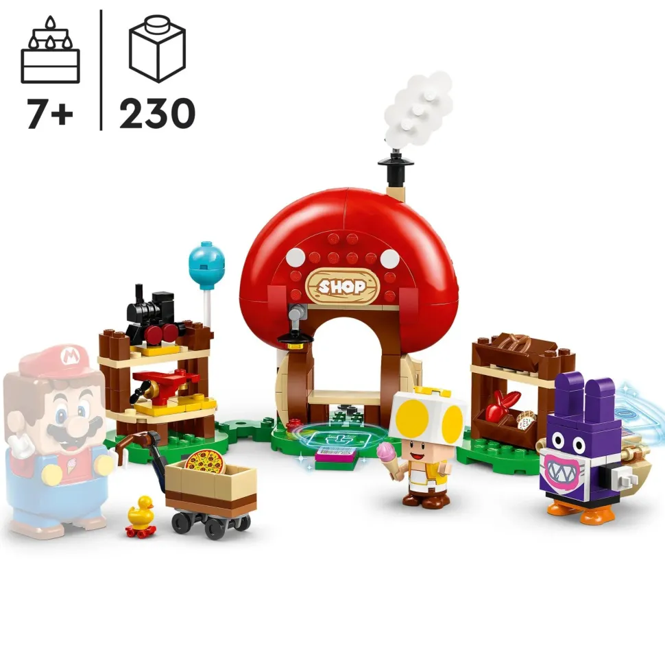 Lego Super Mario 71429 Pack Di Espansione Ruboniglio Al Negozio Di Toad, Giochi Per Bambini 7+ Anni Con 2 Personaggi Giocattolo