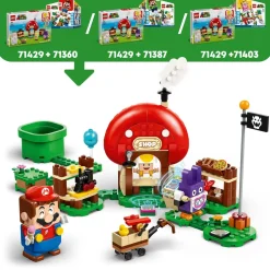 Lego Super Mario 71429 Pack Di Espansione Ruboniglio Al Negozio Di Toad, Giochi Per Bambini 7+ Anni Con 2 Personaggi Giocattolo