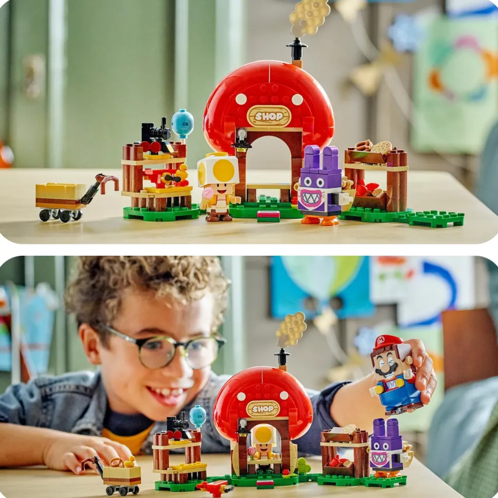 Lego Super Mario 71429 Pack Di Espansione Ruboniglio Al Negozio Di Toad, Giochi Per Bambini 7+ Anni Con 2 Personaggi Giocattolo
