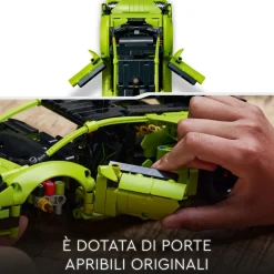 Lego Technic 42161 Lamborghini Huracan Tecnica, Modellino Di Auto Da Costruire, Macchina Giocattolo Per Bambini