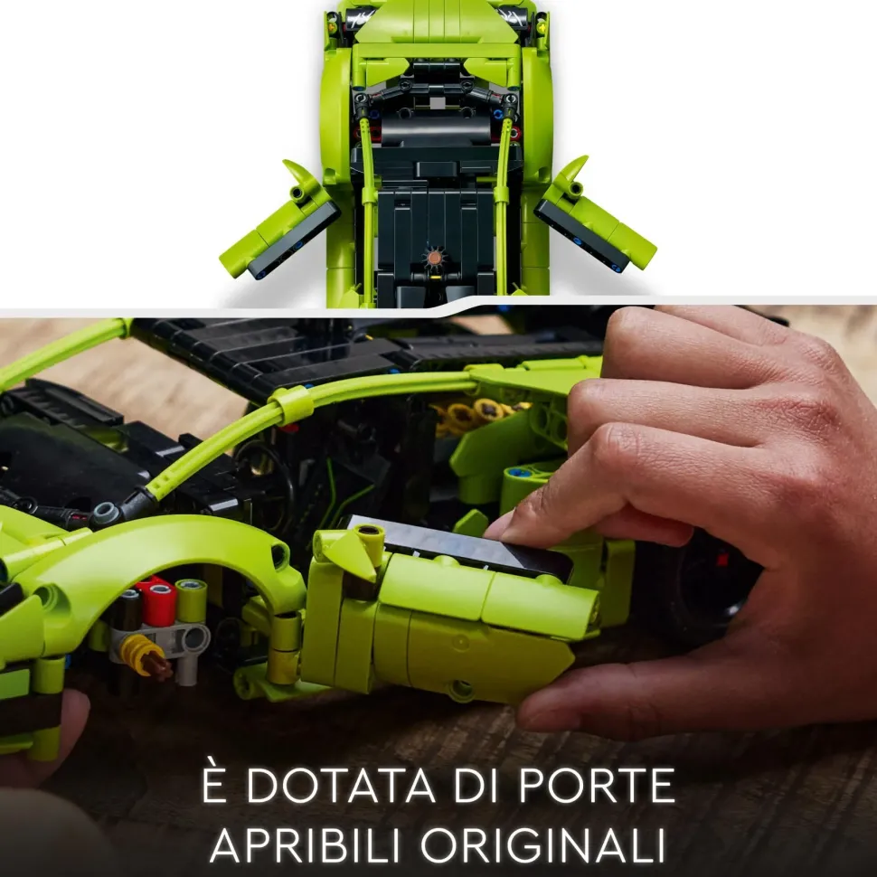Lego Technic 42161 Lamborghini Huracan Tecnica, Modellino Di Auto Da Costruire, Macchina Giocattolo Per Bambini